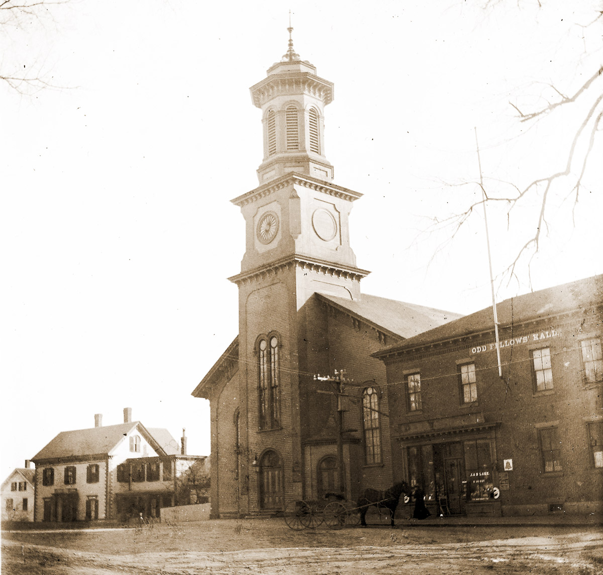 The Ipswich Methodist Church in the 19th century