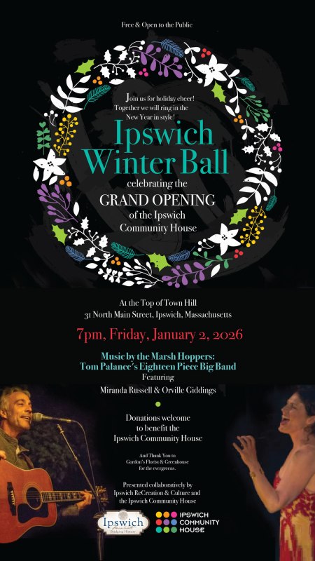 Ipswich Winter Ball at the Ipswich Community House